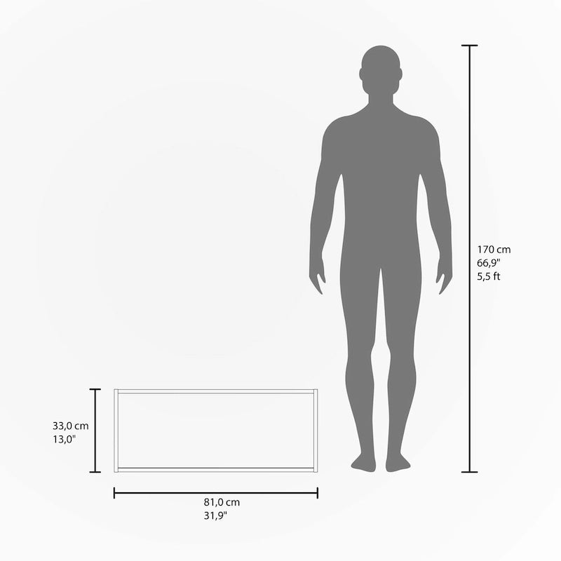 Floating Cabinet with Sliding Door,Black