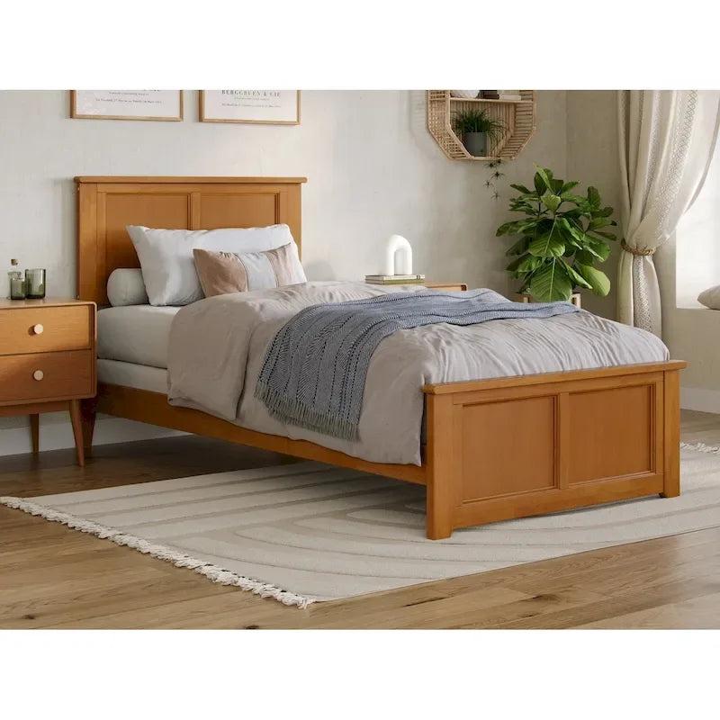 AFI, Madison Foundation Bed with Matching Footboard