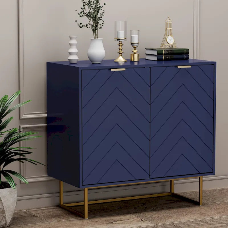 Sideboard Buffet Cabinet with Storage Adjustable Shelf Cabinet for Living Room, Kitchen