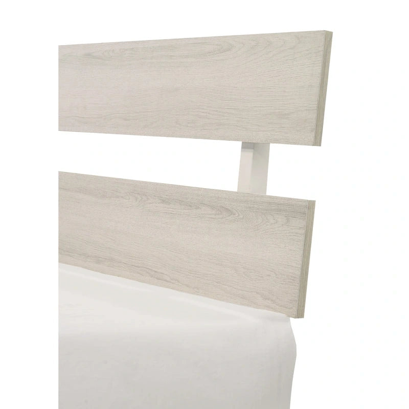 Annis 3 Piece White Platform Bedroom Set