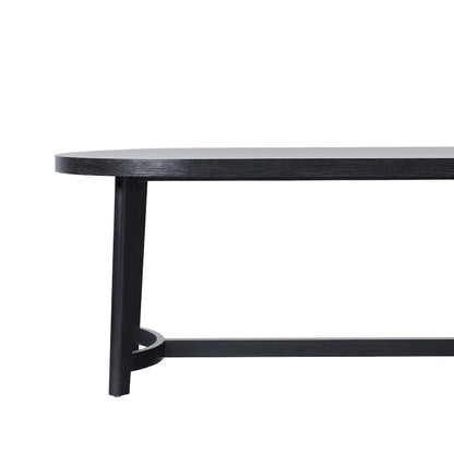 Middlebrook Modern Rustic Solid Oak Wood 70-inch Oval Dining Table