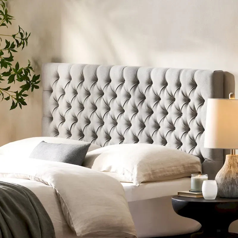 Jezebel Adjustable Full/Queen Tufted Headboard by Christopher Knight Home