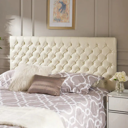Jezebel Adjustable Full/Queen Tufted Headboard by Christopher Knight Home