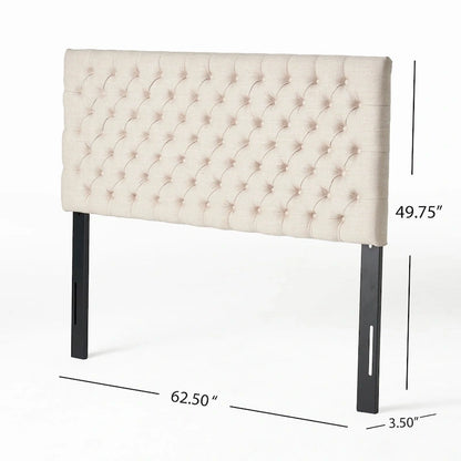Jezebel Adjustable Full/Queen Tufted Headboard by Christopher Knight Home