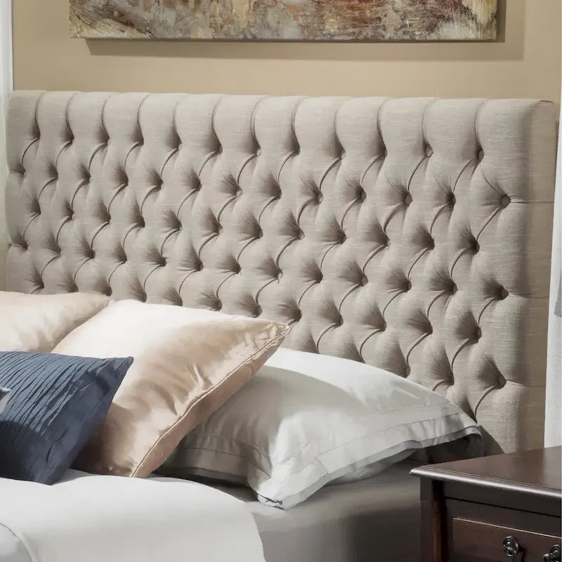 Jezebel Adjustable Full/Queen Tufted Headboard by Christopher Knight Home