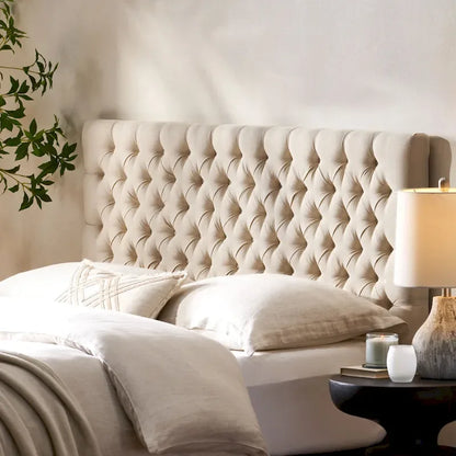 Jezebel Adjustable Full/Queen Tufted Headboard by Christopher Knight Home
