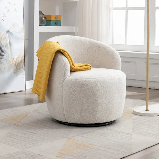 Swivel Accent Armchair Barrel Chair
