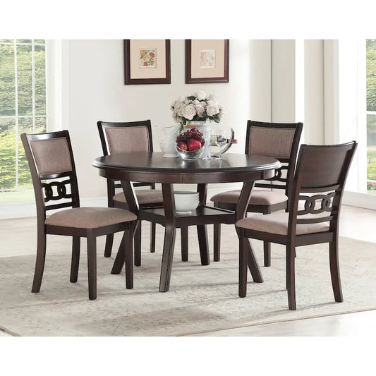 New Classic Furniture Cavan 5-piece Round Dining Set