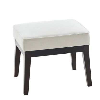 HUIMO Mid Century Modern Armchair and Ottoman Set Upholstered Accent Chair for Living Room, Bedroom