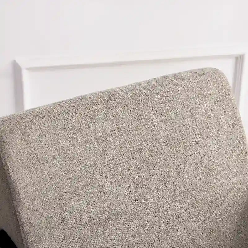 HUIMO Mid Century Modern Armchair and Ottoman Set Upholstered Accent Chair for Living Room, Bedroom