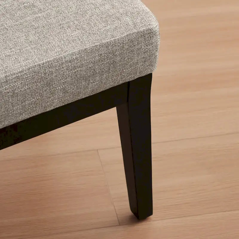 HUIMO Mid Century Modern Armchair and Ottoman Set Upholstered Accent Chair for Living Room, Bedroom