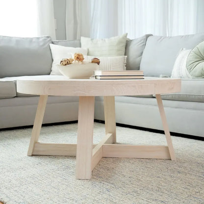 Plank and Beam Classic Round Coffee Table - 36