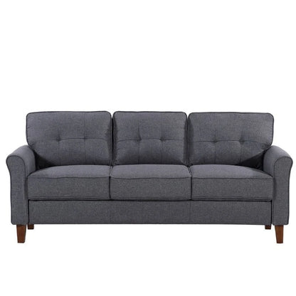 Kouchouk 78.7 Linen Flared Arm Sofa