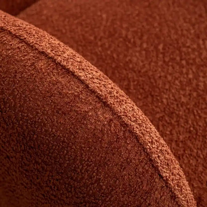 SEYNAR Modern Glam Boucle Upholstered Swivel Accent Armchair, 360 Degree Swivel Barrel Chair Set of 2 for Living Room