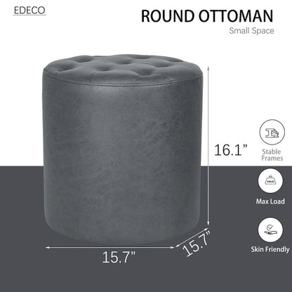 Adeco Upholstered Ottoman