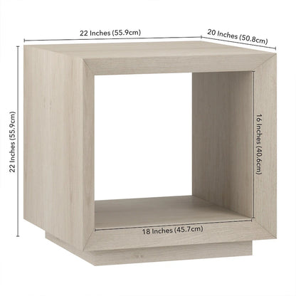 Tannen 22 Wide Rectangular Side Table - 22 Wide