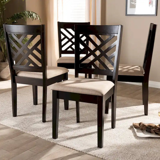 Modern and Contemporary Dining Chair 4-Piece Set