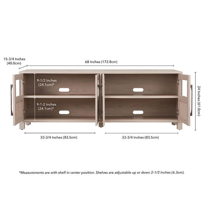 Holbrook Rectangular TV Stand for TV's up to 75