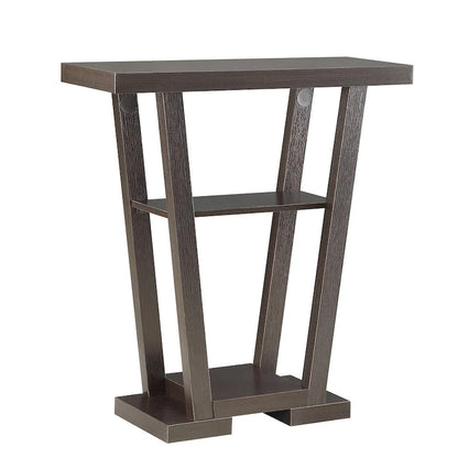 Convenience Concepts Newport V Console Table with Shelves