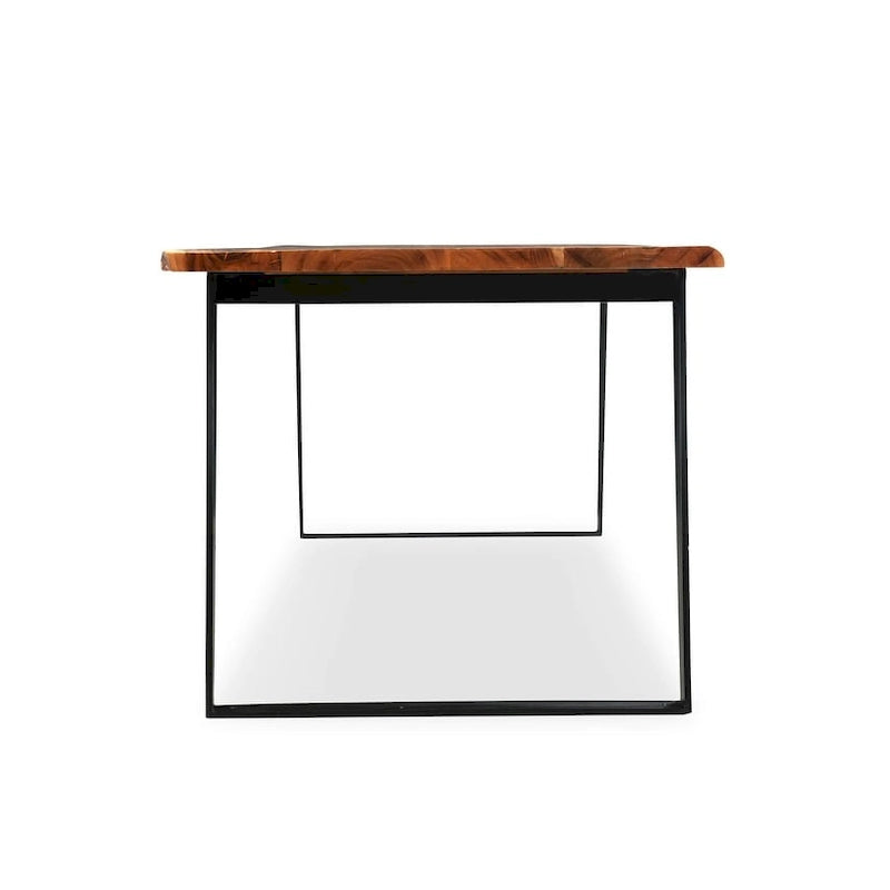 Timbergirl Solid Wood Live Edge Dining Table