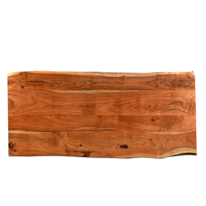 Timbergirl Solid Wood Live Edge Dining Table