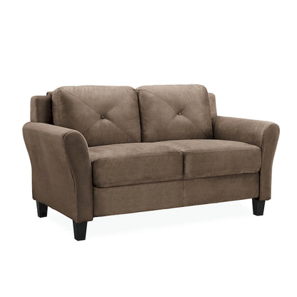 iLounge Harvard Microfiber Loveseat