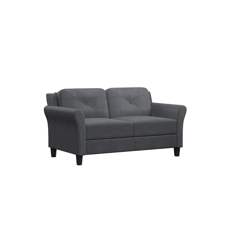 iLounge Harvard Microfiber Loveseat