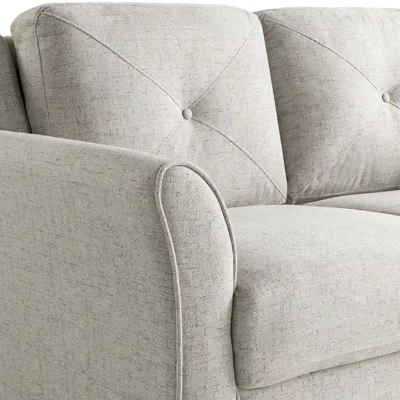 iLounge Harvard Microfiber Loveseat