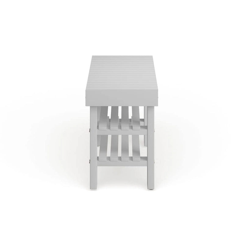 The Gray Barn Waggoner Solid Wood Shoe Bench