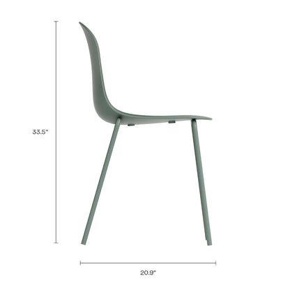 Serena Set of 4 Stackable Dining Chairs