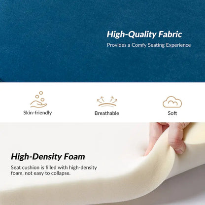 Justo 48 Wide Bench with Metal Base