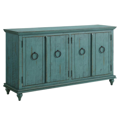 Garden District Solid Wood 65 TV Stand Console