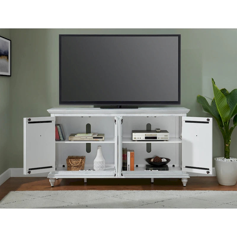 Garden District Solid Wood 65 TV Stand Console