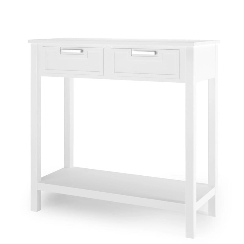 Console Sofa Table Entryway Table with 2 Drawers and Bottom Shelf