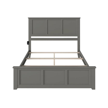 AFI, Madison Foundation Bed with Matching Footboard