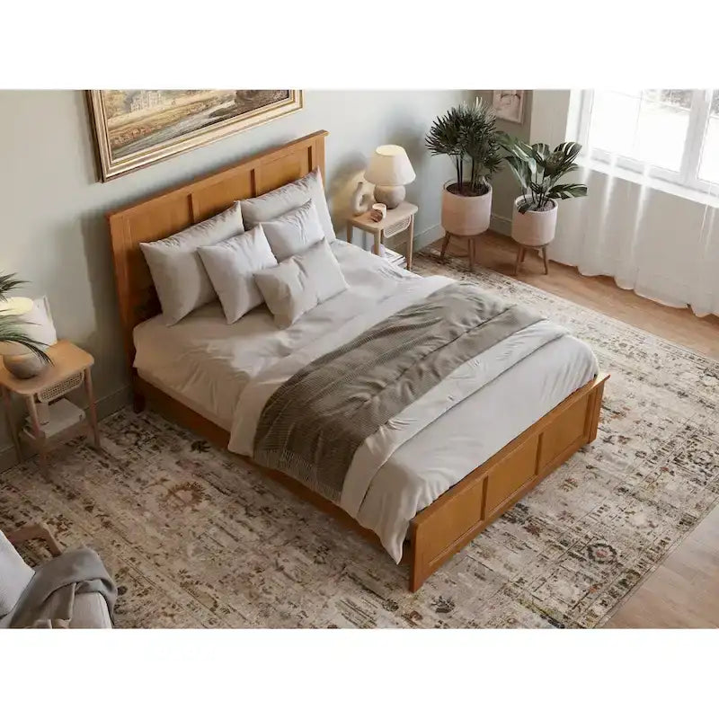 AFI, Madison Foundation Bed with Matching Footboard