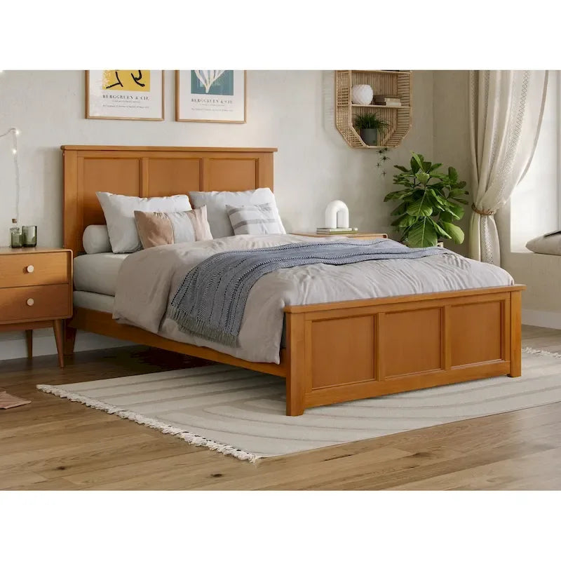 AFI, Madison Foundation Bed with Matching Footboard