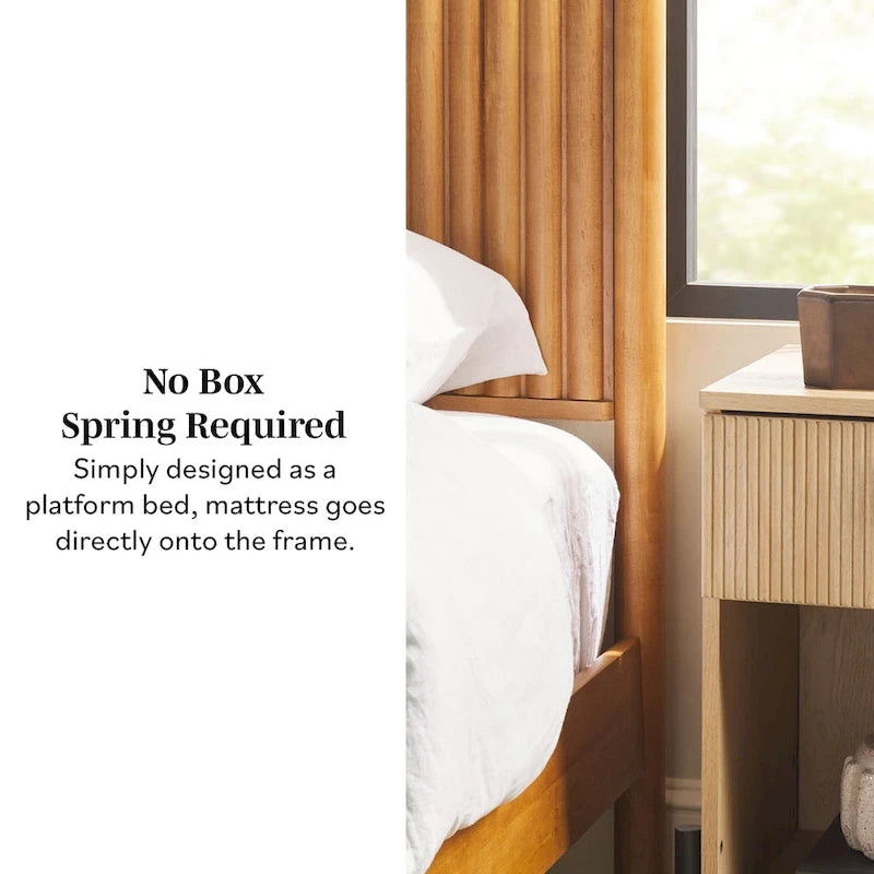 Middlebrook Designs Transitional Solid Wood King Bed