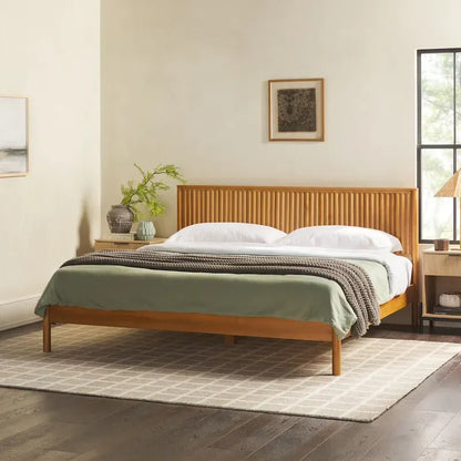 Middlebrook Designs Transitional Solid Wood King Bed