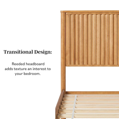 Middlebrook Designs Transitional Solid Wood King Bed