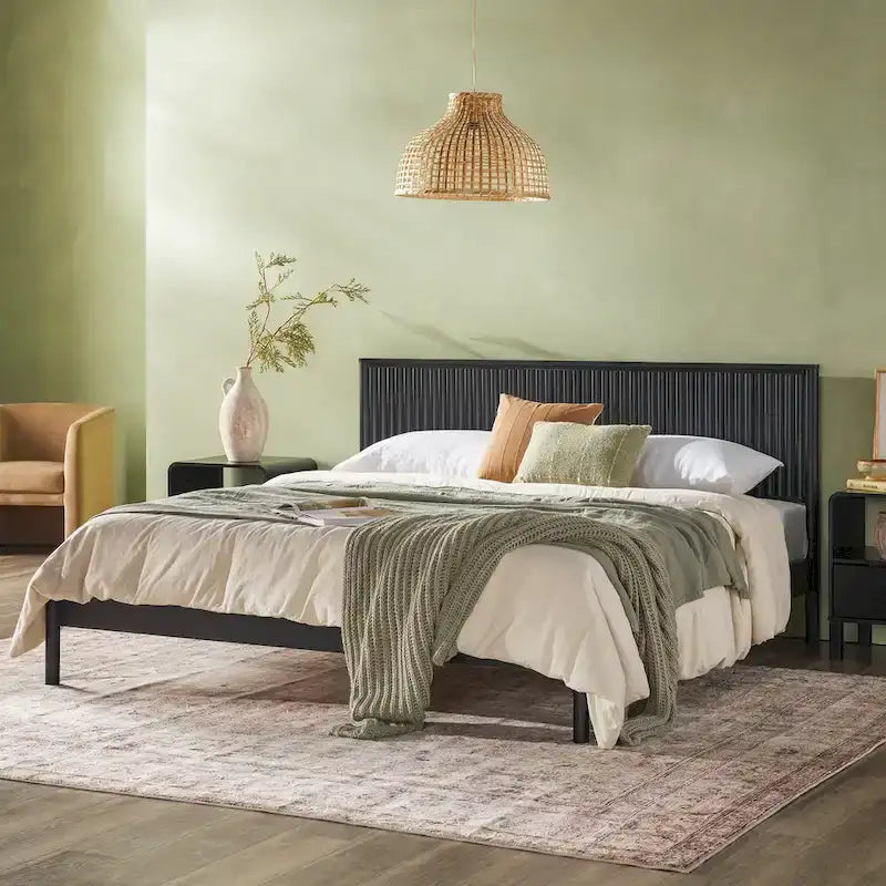 Middlebrook Designs Transitional Solid Wood King Bed