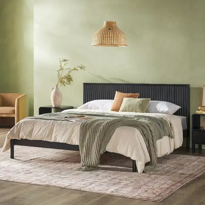 Middlebrook Designs Transitional Solid Wood King Bed