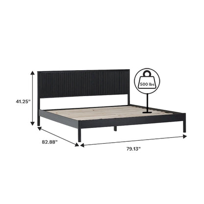 Middlebrook Designs Transitional Solid Wood King Bed