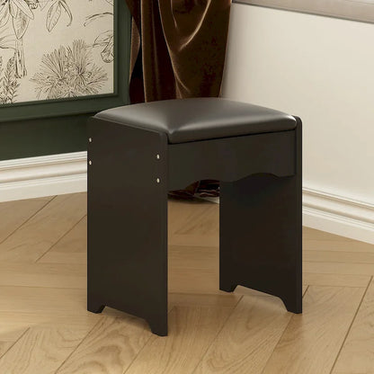 39.4 W Dresser Makeup Vanity Set with Stool and Mirror Room