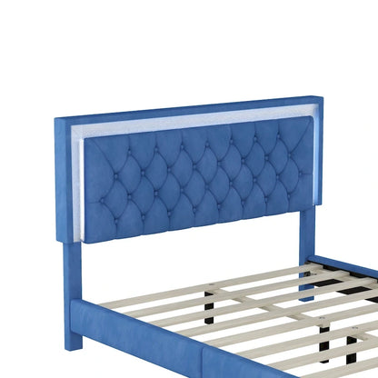 Upholstered Platform Bed (Look at the options before placing an order)