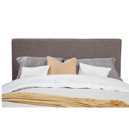 Porch & Den Hindon Dark Grey Upholstered Platform Bed