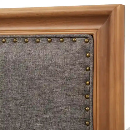 Simple Living Shaye Upholstered Queen Platform Bed