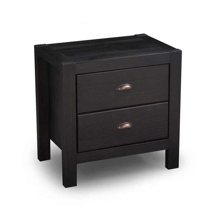 Montauk Solid Wood 2-drawer Nightstand
