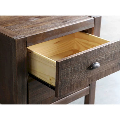 Montauk Solid Wood 2-drawer Nightstand