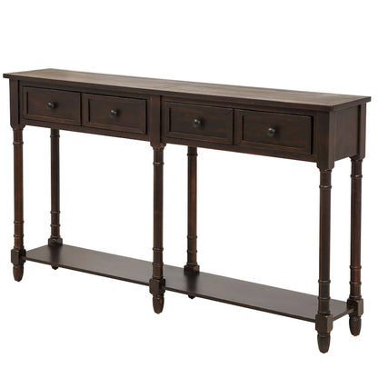Copper Grove Barregarrow 2-drawer Console Table and Bottom Shelf